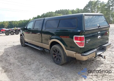 2013 Ford F-150 Lariat from USA, damaged, VIN 1FTFW1CF4DFA43600